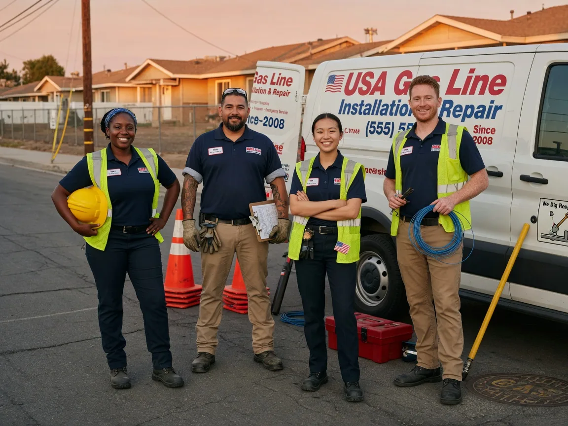 Gas Line Installation company in Brooklyn, IA